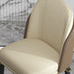Glam Indoor Side Chair with Ash Wood Legs Matte Finish Dining Chair for Home
