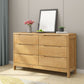 16" W Rubber Wood Storage Chest Modern Dresser with Drawers for Bedroom Clearhalo 'Bedroom Furniture' 'Dressers & Chests' 'dressers_chests' 'furn' 'furn_dressers_chests' 'Furniture' 1200x1200_a267c846-813e-4171-af5b-87277923c51e