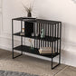 Modern Style Etagere Bookcase Open Back Metal Bookshelf for Home Clearhalo 'Bookcases' 'furn' 'furn_bookcases' 'Furniture' 'furniture_bookcases' 'Office Furniture' 1200x1200_a26cacbe-eb9c-408f-a113-3faa07f5f1fd