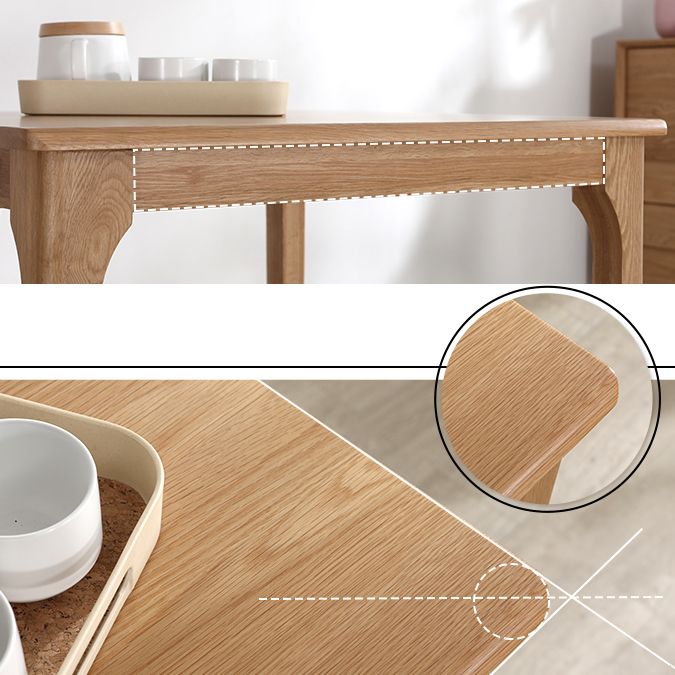 Minimalist Style Solid Wood Dining Set with Traditional Height Table and 4 Legs Base for Home Use Clearhalo 'Dining Room Sets' 'Dining Tables & Seating' 'dining_room_set' 'furn' 'furn_dining_room_set' 'Furniture' 'furniture_dining_room_set' 'Kitchen & Dining Furniture' 'kitchen&dining_furn' 'kitchen' 1200x1200_a26d186f-11c7-42b8-b7ab-99c9c2340267