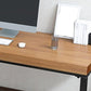 Industrial Metal Sled Office Desk Brown Home Writing Desk with Metal Legs Clearhalo 'furn' 'furn_office_desk' 'Furniture' 'Office Desks' 'Office Furniture' 'office_desk' 1200x1200_a2741a4f-8284-4813-a3c3-ed6af7bad871