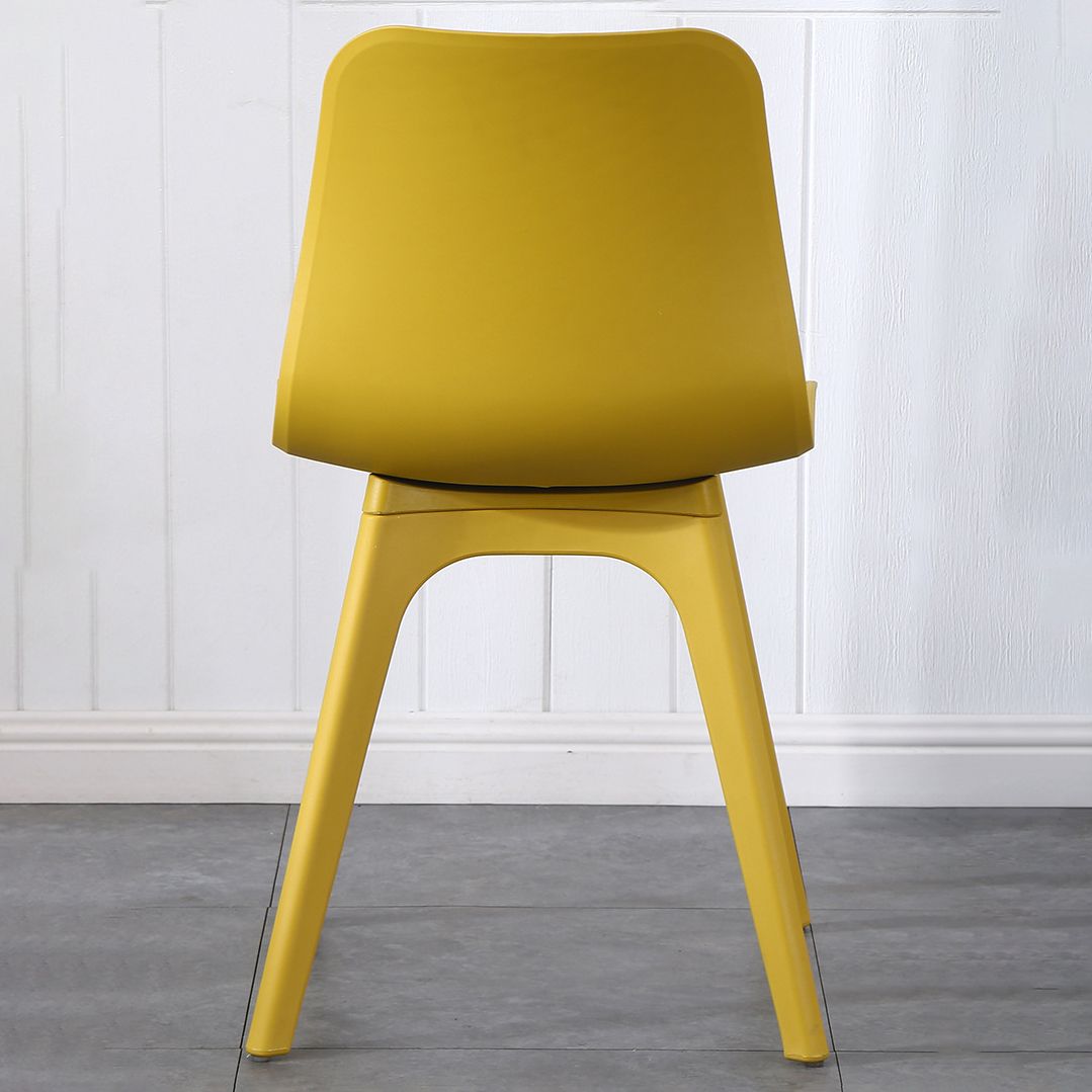 Contemporary Plastic Patio Dining Side Chair Solid Back Dining Side Chair Clearhalo 'Dining Chairs' 'Dining Tables & Seating' 'dining_chair' 'furn' 'furn_dining_chair' 'Furniture' 'furniture_dining_chair' 'Kitchen & Dining Furniture' 1200x1200_a274fea5-f378-4942-bed5-f106a940fbbe
