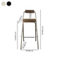 Modern Backrest Folding Counter Stool Steel Living Room Bar Stool with Footrest Clearhalo 'Bar Furniture' 'Bar Stools' 'bar_stools' 'furniture_bar_stools' 'Kitchen & Dining Furniture' 'kitchen&dining_furn' 'kitchen' 'kitchen_furn' Furniture' 1200x1200_a2790099-b76f-4bbf-8832-9a7d581353b4