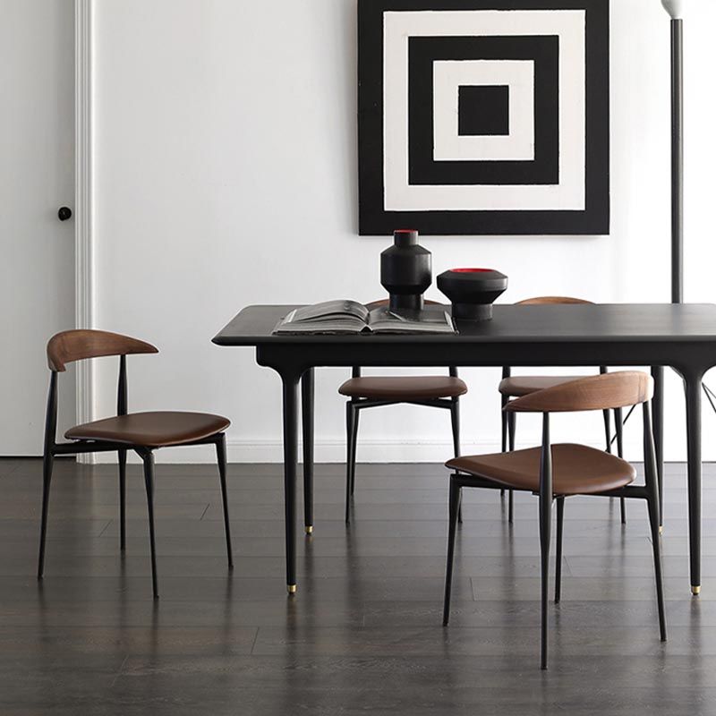 Sedia da pranzo industriale sedia da pranzo in metallo per ristorante