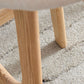 Scandinavian Style Bar-stool with Wooden Legs Counter Stool for Kitchen Bar