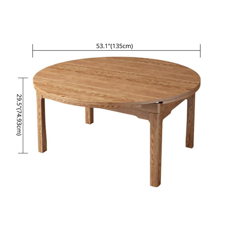 Modern Kitchen Wooden Dining Furniture Set with Round Table Formal Dining Room Table Set Clearhalo 'Dining Room Sets' 'Dining Tables & Seating' 'dining_room_set' 'furn' 'furn_dining_room_set' 'Furniture' 'furniture_dining_room_set' 'Kitchen & Dining Furniture' 'kitchen&dining_furn' 'kitchen' 1200x1200_a27ce44e-0a94-42da-b75a-420205a071a1