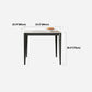 Square 4 Legs Table Industrial Style Stone Dinette Table for Dining Room Clearhalo ' dining_table' 'Dining Tables & Seating' 'Dining Tables' 'furn' 'furn_dining_table' 'Furniture' 'furniture_dining_table' 'Kitchen & Dining Furniture' 'kitchen&dining_furn' 'kitchen' 'kitchen_dining_table' 1200x1200_a28179c7-c19c-4309-b002-e279bf2d838f
