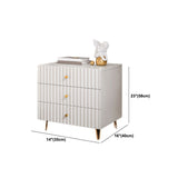 Pierras de noche de cama de madera de ingeniería incluye acento de la mesa de la mesa para la sala de estar para la sala de estar