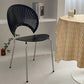 Scandinavian Style Open Back Dining Side Chair with Metal Legs Armless Side Chairs for Home Clearhalo ' kitchen&dining_furn' 'Dining Chairs' 'Dining Tables & Seating' 'dining_chair' 'furn' 'furn_dining_chair' 'Furniture' 'furniture_dining_chair' 'Kitchen & Dining Furniture' 'kitchen' 1200x1200_a282fa50-784c-49df-8f1d-36f79addc049