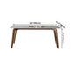Rectangle Grey Top Dining Table Mid-Century Modern Sintered Stone Table with 4 Legs Clearhalo ' dining_table' 'Dining Tables & Seating' 'Dining Tables' 'furn' 'furn_dining_table' 'Furniture' 'furniture_dining_table' 'Kitchen & Dining Furniture' 'kitchen&dining_furn' 'kitchen' 'kitchen_dining_table' 1200x1200_a284f373-b3db-417c-bc3a-98872a382e73