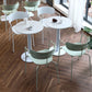 Industrial Style Dining Table Pedestal Dining Room Collection ,23.6"L x 23.6''W x 29.5"H Clearhalo ' dining_table' 'Dining Tables & Seating' 'Dining Tables' 'furn' 'furn_dining_table' 'Furniture' 'furniture_dining_table' 'Kitchen & Dining Furniture' 'kitchen&dining_furn' 'kitchen' 'kitchen_dining_table' 1200x1200_a286b669-86eb-4fab-a55b-7f511a9c5a22