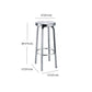 Industrial Style Armless Barstool Stainless Steel Counter Stools for Coffee Shop, 1 Piece Clearhalo 'Bar Furniture' 'Bar Stools' 'bar_stools' 'furn' 'furn_bar_stools' 'furniture_bar_stools' 'Kitchen & Dining Furniture' 'kitchen&dining_furn' 'kitchen' 'kitchen_furn' Furniture' 1200x1200_a287200b-a0db-4a4f-abcb-ab9e76de0192