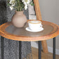 Glass & Slate Round Coffee Table Set Tropical Shelf Included Cocktail Table Clearhalo 'Coffee & Accent Tables' 'Coffee Tables' 'coffee_tables' 'furn' 'furn_coffee_tables' 'Furniture' 'Living Room Furniture' 1200x1200_a2898fe1-5882-4c2e-9a0c-cd08c613c5b9