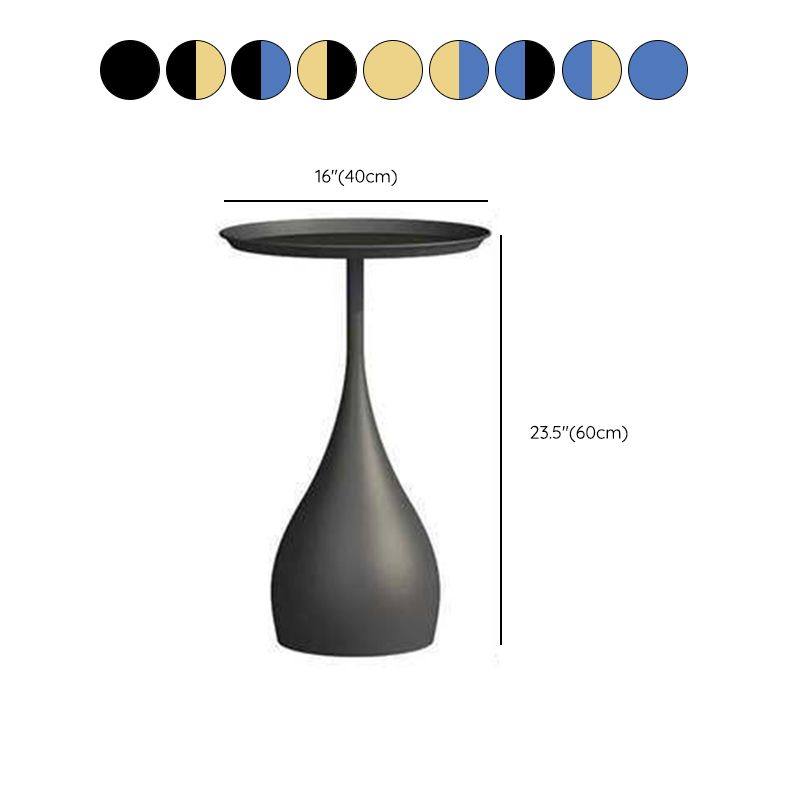 Tavolo da gamba del vassoio superiore tavolo da piedistallo per soggiorno per soggiorno