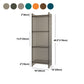 10"W Bookshelf Glam Style Closed Back Acrylic Bookcase for Office Home Study Room Clearhalo 'Bookcases' 'furn' 'furn_bookcases' 'Furniture' 'furniture_bookcases' 'Office Furniture' 1200x1200_a28e39fd-d456-44cd-a043-5375c9fa7116