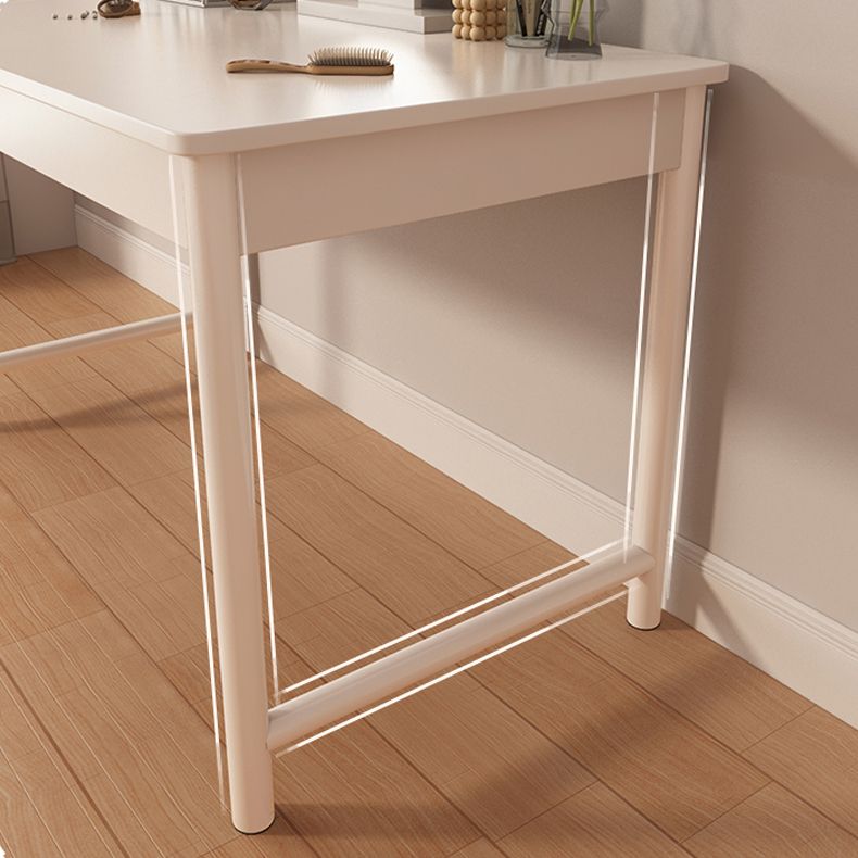 Wit hedendaagse make-up ijdelheid hout ijdelheid kaptafel