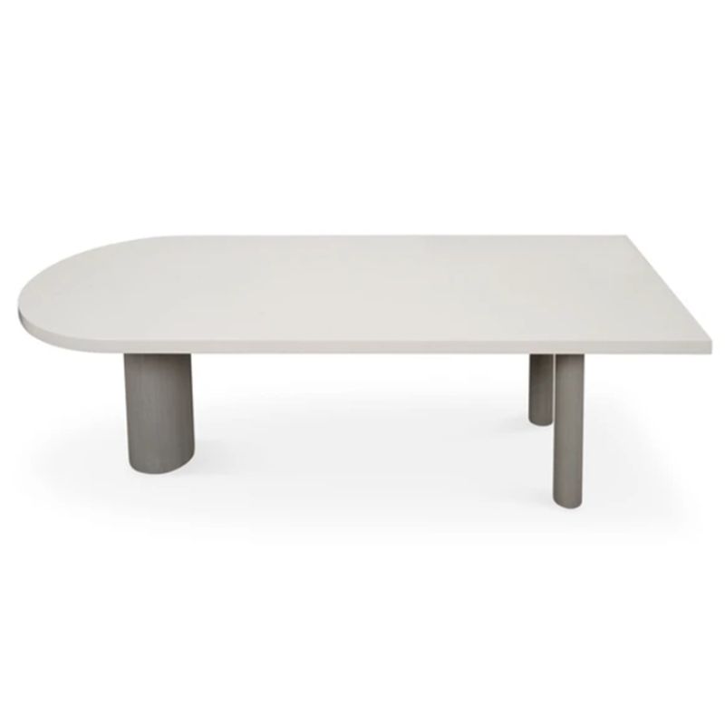 Irregular Pine Solid Wood Dining Table Modern White Top Island Table with 3 Legs Clearhalo ' dining_table' 'Dining Tables & Seating' 'Dining Tables' 'furn' 'furn_dining_table' 'Furniture' 'furniture_dining_table' 'Kitchen & Dining Furniture' 'kitchen&dining_furn' 'kitchen' 'kitchen_dining_table' 1200x1200_a290875c-2bf3-42ca-ba10-bb0e3a2892b3