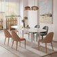 Simplicity Style Oval Double Furniture Stone Dining Table for Dining Room Clearhalo 'Dining Tables & Seating' 'Dining Tables' 'dining_table' 'furn' 'furn_dining_table' 'Furniture' 'furniture_dining_table' 'Kitchen & Dining Furniture' 'kitchen' 'kitchen_dining_table' 1200x1200_a2930f63-1554-4e83-b322-9d33f928aeff