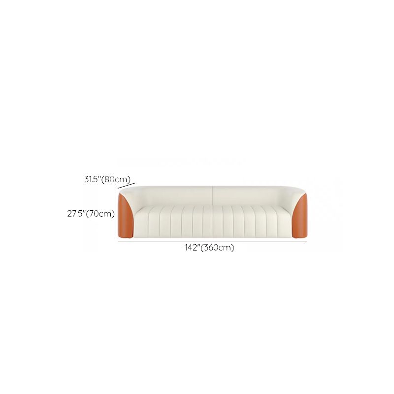 Wit houten sectionele vlekbestendige sectionele bank voor woonkamer