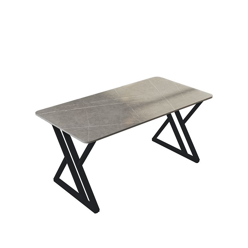 Rectangular Shaped Slate Computer Desk White Writing Desk for Home Clearhalo 'furn' 'furn_office_desk' 'Furniture' 'Office Desks' 'Office Furniture' 'office_desk' 1200x1200_a29538d9-177e-4891-8ed8-676afe9f1002