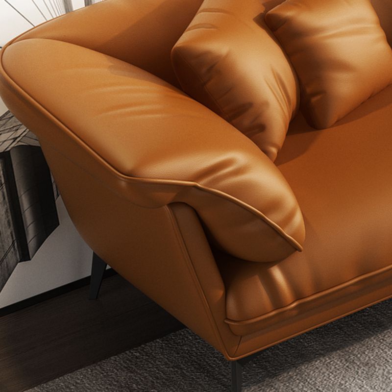 30.71" H Modern Pillow Top Arm Sofa with Cushion Back for Living Room, Apartment Clearhalo 'furn' 'furn_sofas' 'Furniture' 'furniture_sofas' 'kitchen' 'kitchen_sofas' 'Living Room Furniture' 'Sofa' 'sofas' 1200x1200_a296f884-3f7e-41fd-8557-8d8c826e3a06