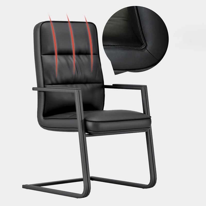 Moderner Faux Leder Office Stuhl Ergonomic High Back Working Stuhl