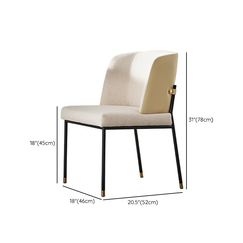 Modern Kitchen 1/5 Pcs Dining Set with White Marble Dining Table and Padded Chairs Clearhalo 'Dining Room Sets' 'Dining Tables & Seating' 'dining_room_set' 'furn' 'furn_dining_room_set' 'Furniture' 'Kitchen & Dining Furniture' 1200x1200_a2992078-61b7-4d9a-ae9a-9ed63eac72c4