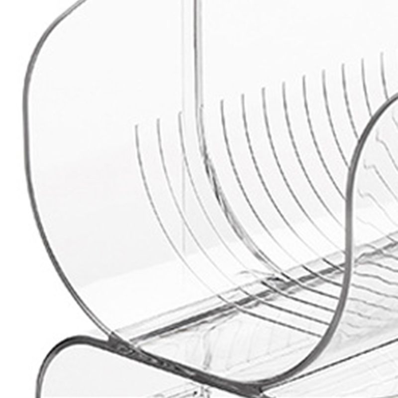 Glam Acrilic Portabottiglie da tavolo da tavolo per soggiorno per soggiorno