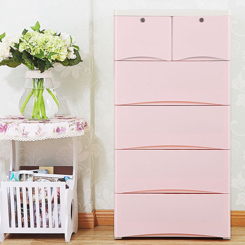 Eigentijdse lingerie borst plastic opbergkist met laden voor slaapkamer