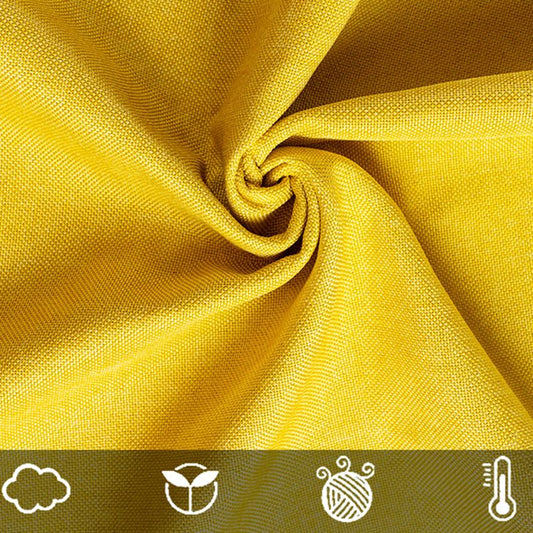 3-Seater Single Cushion Sofa Scandinavian Linen Sofa with 3 Pillows