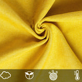 Sofá de lino escandinavo de cojín de un solo amortiguador de 3 plazas con 3 almohadas