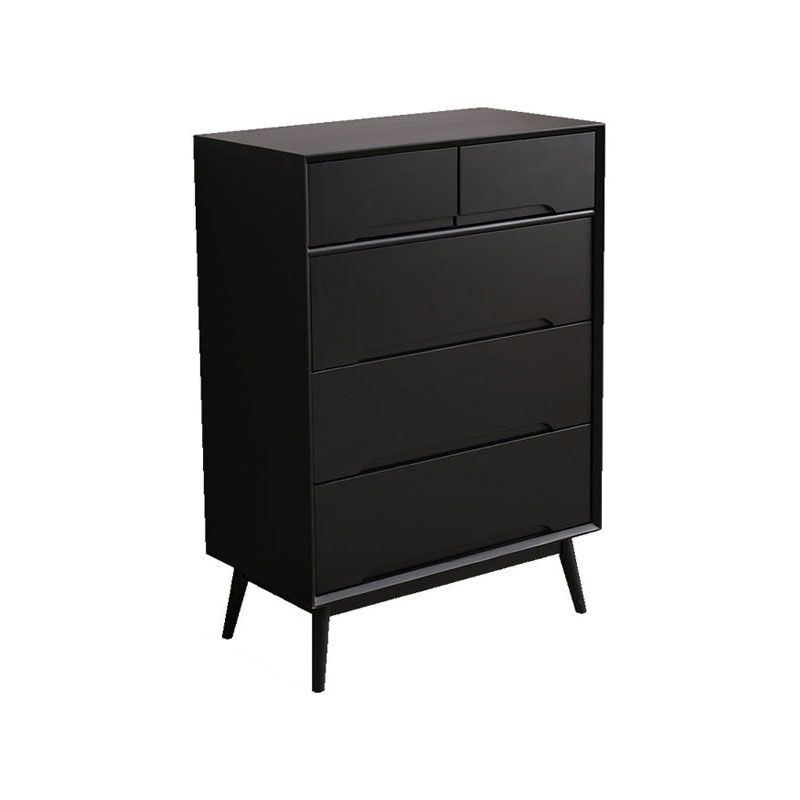 Cassetto in legno massiccio della metà secolo 29,5 "cassetti larghi includevano il torace