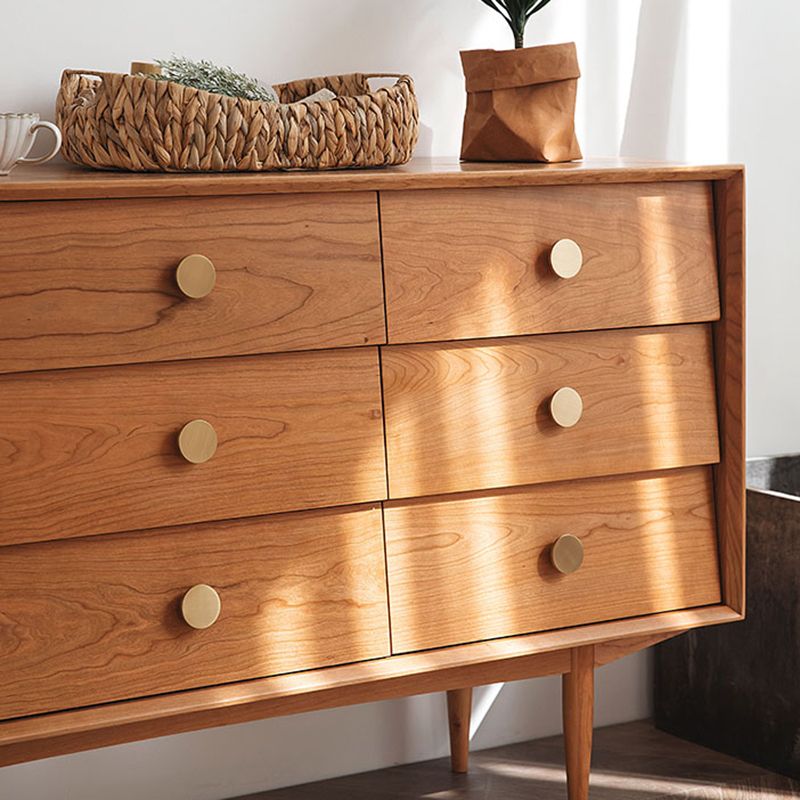 Contemporary Rectangle Wood Accent Cabinet Knobs Cabinet with Drawer Clearhalo 'Cabinets & Chests' 'cabinets_chests' 'furn' 'furn_cabinets_chests' 'Furniture' 'Living Room Furniture' 1200x1200_a2a5c86c-2e1a-452e-ab7f-99d2f5fa0881