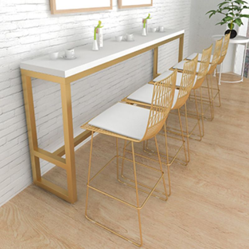 Glam Rectangle Wood Counter Table 1/6/11 Pieces Bar Table Set for Cafe Clearhalo 'Bar Furniture' 'furn' 'furn_home_bar_bar_sets' 'Furniture' 'Home Bars & Bar Sets' 'home_bar_bar_sets' 'Kitchen & Dining Furniture' 1200x1200_a2a8c17b-9579-496e-92fa-b38fef811827
