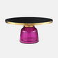 13.7"/20.8" Tall Modern Glass Pedestal Round Table Top Coffee Table Clearhalo 'Coffee & Accent Tables' 'Coffee Tables' 'coffee_tables' 'furn' 'furn_coffee_tables' 'Furniture' 'Living Room Furniture' 1200x1200_a2a93920-2191-4e30-b4aa-7039b425f389