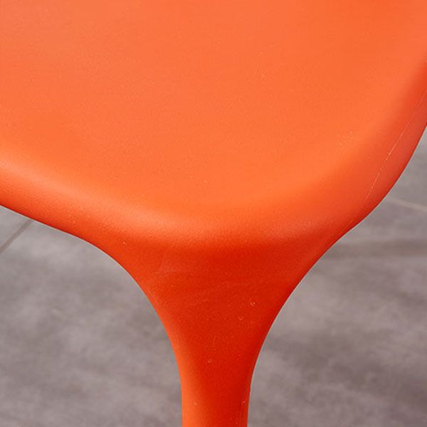Modern Style Stackable Chair Dining Armless Chair with Plastic Legs for Kitchen Clearhalo 'Dining Chairs' 'Dining Tables & Seating' 'dining_chair' 'furn' 'furn_dining_chair' 'Furniture' 'furniture_dining_chair' 'Kitchen & Dining Furniture' 1200x1200_a2aab9a8-5462-410a-805d-e02dd8cd2c1f