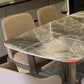 Solid Wood Contemporary Rectangular Dining Table Sintered Stone Top Table for Dining Room Clearhalo ' dining_table' 'Dining Tables & Seating' 'Dining Tables' 'furn' 'furn_dining_table' 'Furniture' 'furniture_dining_table' 'Kitchen & Dining Furniture' 'kitchen&dining_furn' 'kitchen' 'kitchen_dining_table' 1200x1200_a2ab2926-1414-4b29-821c-a04a2ec21a96