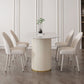 Sintered Stone Dining Table Traditional Luxury Double Pedestal Table Clearhalo 'Dining Tables & Seating' 'Dining Tables' 'dining_table' 'furn' 'furn_dining_table' 'Furniture' 'furniture_dining_table' 'Kitchen & Dining Furniture' 'kitchen' 'kitchen_dining_table' 1200x1200_a2ad768b-e6c9-422e-8287-1540824f8426