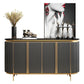 Stone in stile glam 35,4 "H Server buffet per sala da pranzo a buffet.