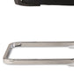 Black Fixed Arms Modern Office Chair Steel No Wheels Office Chair Clearhalo 'furn' 'furn_office_chair' 'Furniture' 'Office Chairs' 'Office Furniture' 'office_chair' 1200x1200_a2b14170-bcfa-48f2-8728-6372ca397e33