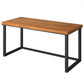 Rectangular Solid Wood Writing Desk Industrial Natural Office Desk