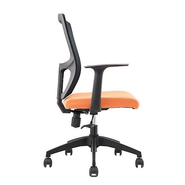 Silla de microfibra contemporánea Task Mid-Back Silla de escritorio para oficina