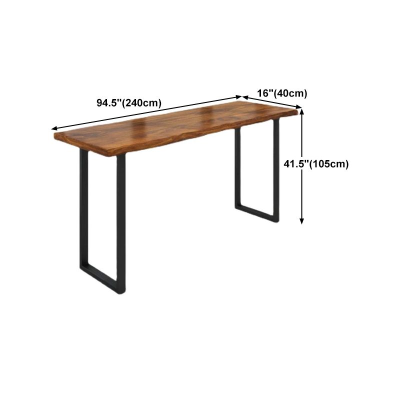 Modern Style Dining Wooden Table Bar Counter Table for Kitchen Clearhalo 'Bar Furniture' 'Bar Tables' 'bar_tables' 'furn' 'furn_bar_tables' 'Furniture' 'furniture_bar_tables' 'Kitchen & Dining Furniture' 1200x1200_a2b9446e-64d6-4f8b-a84f-b7c3c5ab9c9f
