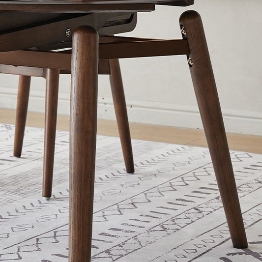 Modern 1/4/5/7 Pieces Dining Set Stone Collapsible Dining Table for Dining Room