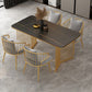 Rectangle Dining Table Traditional Luxury Double Pedestal Dining Table for Dining Room Clearhalo 'Dining Tables & Seating' 'Dining Tables' 'dining_table' 'furn' 'furn_dining_table' 'Furniture' 'Kitchen & Dining Furniture' 1200x1200_a2bd7b3c-eca8-4a16-95ff-37ffc1c9dd0c