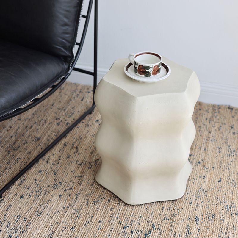 14.6" Wide Metal Block Side Table Geometric Sofa Side Accent Table Clearhalo 'Coffee & Accent Tables' 'End & Side Tables' 'end_side_tables' 'furn' 'furn_end_side_tables' 'Furniture' 'Living Room Furniture' 1200x1200_a2c03d7c-bd70-4ba6-8410-c2550de2e99b