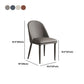 Minimalist Armless Solid Back Chair Leather Dining Side Chair Clearhalo 'Dining Chairs' 'Dining Tables & Seating' 'dining_chair' 'furn' 'furn_dining_chair' 'Furniture' 'furniture_dining_chair' 'Kitchen & Dining Furniture' 1200x1200_a2c2461c-eec7-4c3b-be0d-16e9970bc113