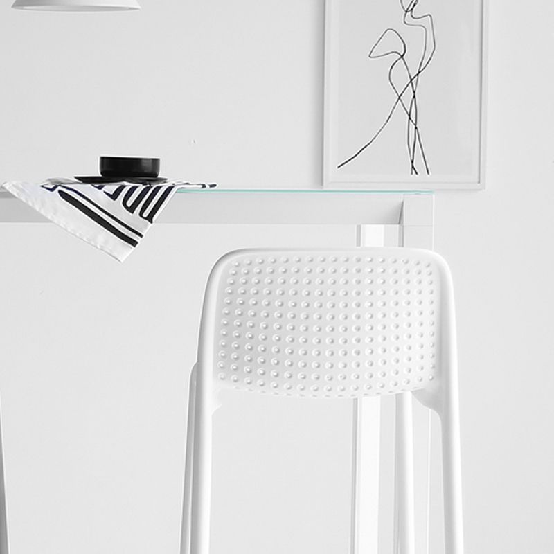 Moderne Style-Hop-Hop-Plastik-Theke-Barhocker mit Plastikbeinen für das Restaurant