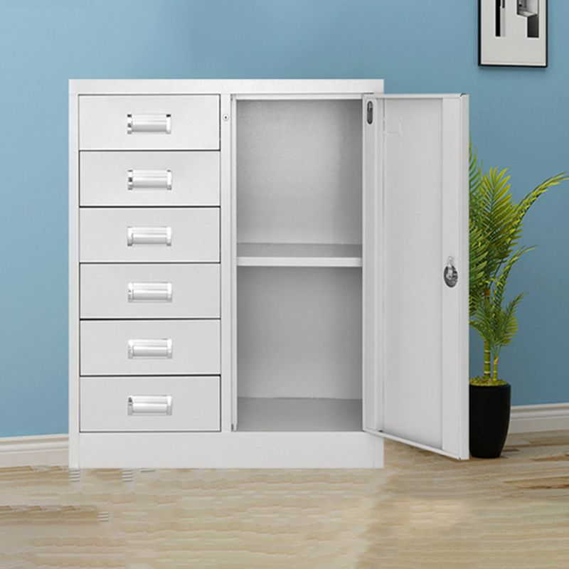 Modern Vertical Filing Cabinet Metal Filing Cabinet with Lock and Storage Clearhalo 'Filing Cabinets' 'filling_cabinets' 'furn' 'furn_filling_cabinets' 'Furniture' 'Office Furniture' 1200x1200_a2c8253c-6814-41d4-a0c9-51d0a7125dd9