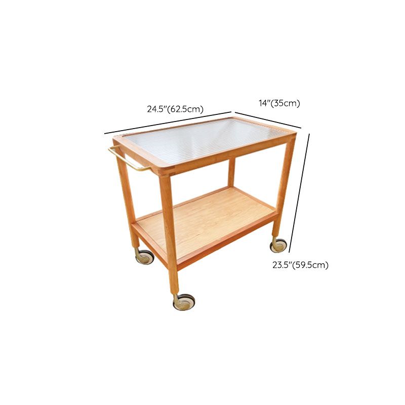 Moderne rechteckige Seitenende Tabelle 4 Beine Beizertisch für Wohnzimmer